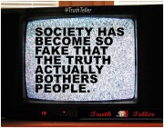 Fake v Truth banner